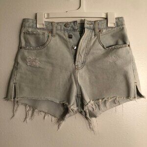 Wild Fable Light Wash High Waist Jean Denim Shorts - Size 2